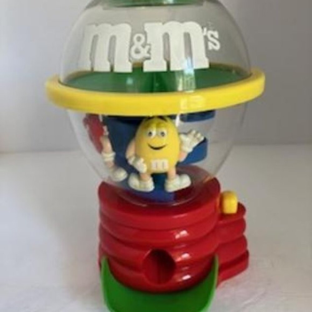 M&M Candy Dispenser Candy Holder Collectable Vintage